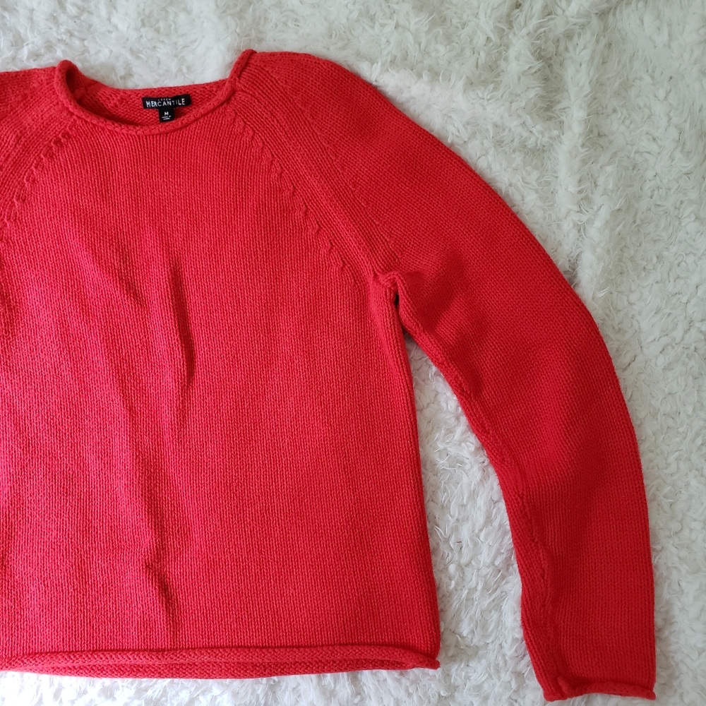 j crew x mercantile • cotton sweater